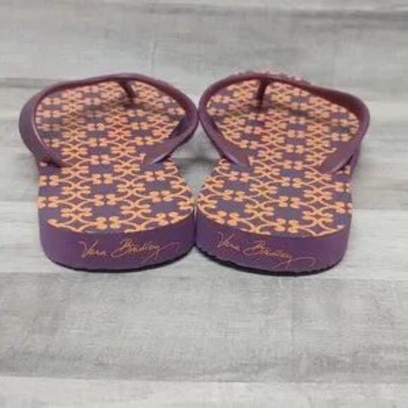 Vera Bradley~Flip Flops~Safari Sunset Pattern~Size Small (5-6) NWOT! - Picture 3 of 5
